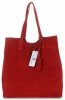 Kožené kabelka shopper bag Vittoria Gotti červená V205454